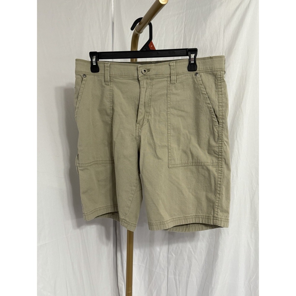 Weatherproof  Shorts Khaki Stretch 34 Golf Lightweight‎ Cotton Spandex Pockets